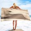 Microfiber Beach Towel,Desert Beach Towel Oversized,Super Soft Water Absorpt Bath Towels Quick Dry for Bathroom Pool Swim