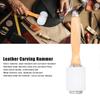 Multiple Materials Leather Carving Hammer  Diamond Chisel Leather Punching Work