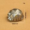 1PC Turtle shell bell brass keychain pendant pendant