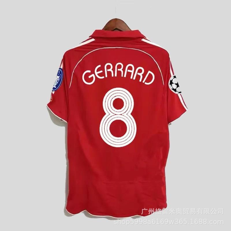 88-91 Home Jersey Vintage No. 8 Gerrard No. 9 Torres Football Jersey 01-03 Lisbon 28C Ronaldo