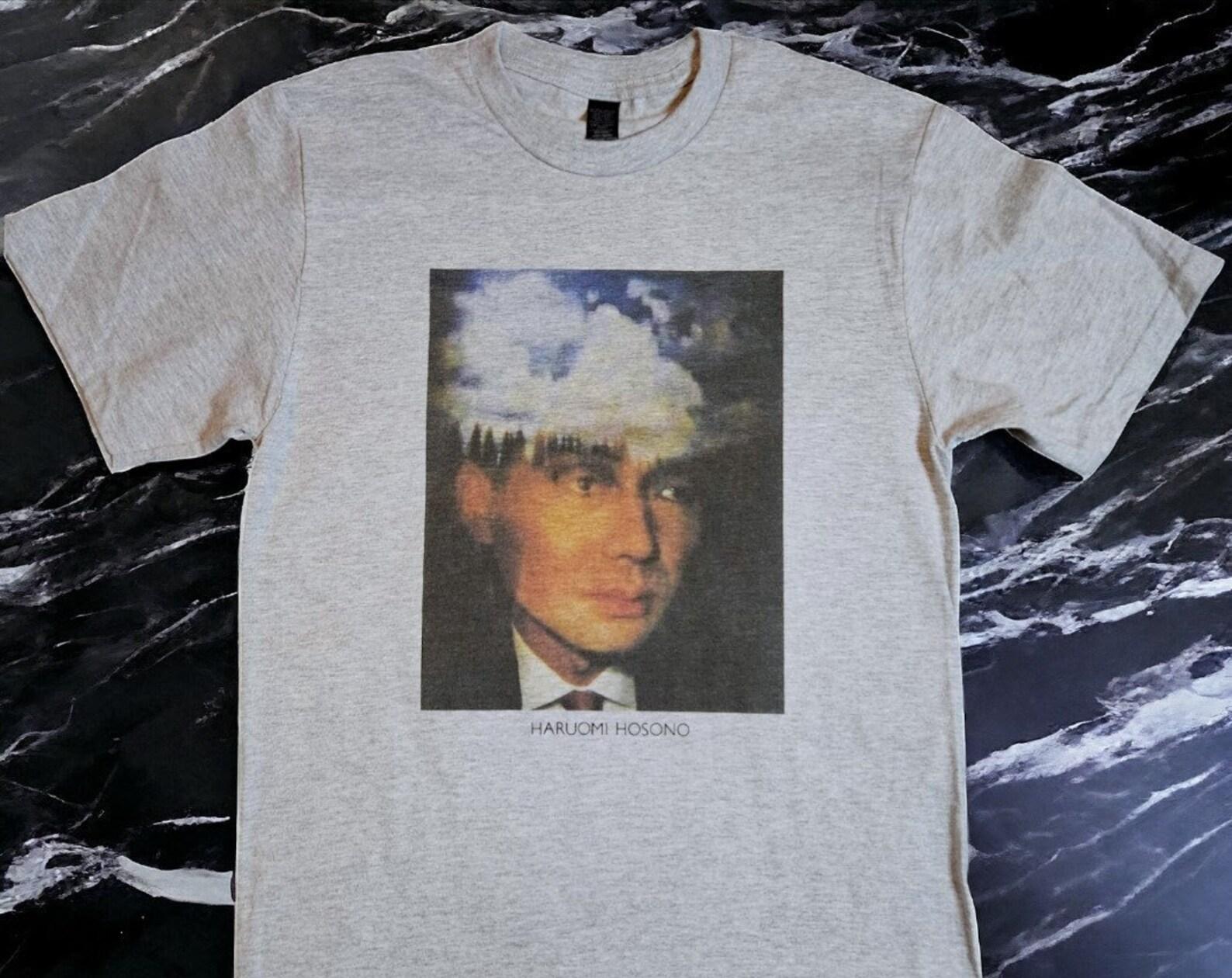 Haruomi Hosono Grey T-Shirt sizes available S-3XL (Personalisation available upon request) 3XL