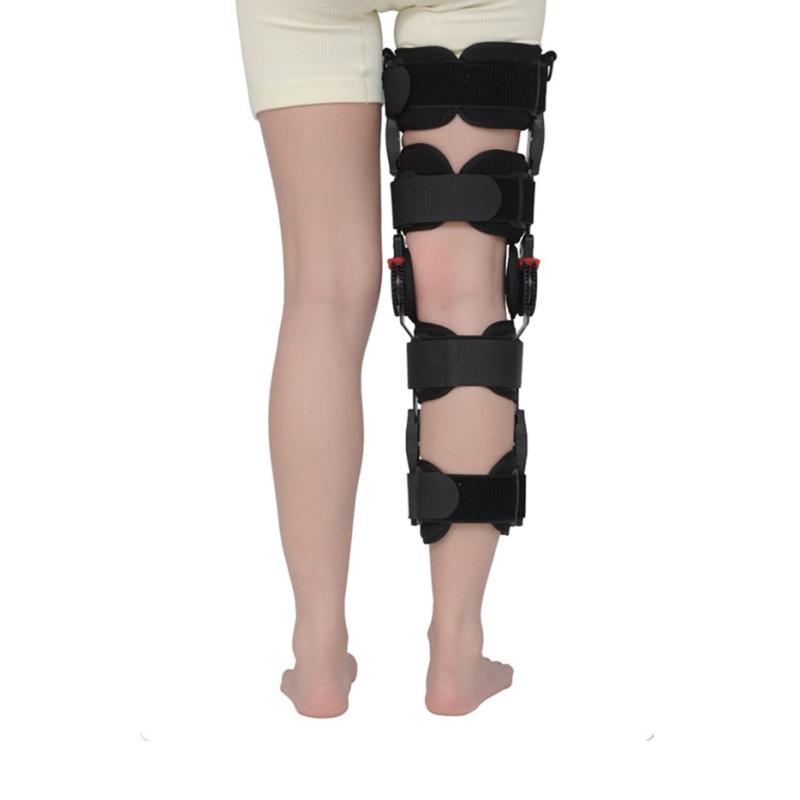 Orthopedic Support Stabilizer After Surgery Adjustable Hinged Knee Brace Knee Joint Fixation Stretcher Leg Recovery Stabilizers