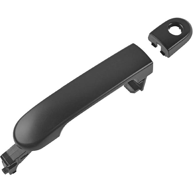 Exterior Door Handle Compatible with Nissan Versa 2007-2011 Nissan Tiida 2007-2012, Replace 82641EL12A N1310130, Front Left Driver Side Door Handle чёрный