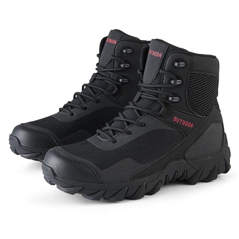 Tactical Boots Men Boots Special Force Desert Combat Boots Outdoor Hiking Boots Ankle Shoes Man Waterproof Work Safty Shoes