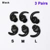 For JBL 3 Pairs Silicone Cover Bluetooth Headset Accessories Headphone Ear Hooks Earhook Earphone Hook Eartips