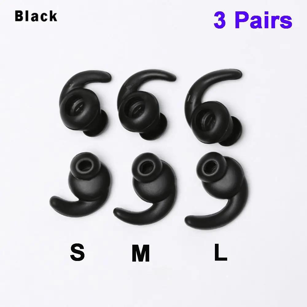 For JBL 3 Pairs Silicone Cover Bluetooth Headset Accessories Headphone Ear Hooks Earhook Earphone Hook Eartips
