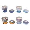  ed Candles Gift Set, 4-Pack Dry Flower Candles in Decorative Tin Cans,   Burning Aromatherapy Candles for Home Fragrance, Lavender, Blood Oran