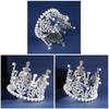 Ivory Pearl Crown Cake Toppers Wedding Birthday Cake Decorating Tools Cake Decoration Supplies