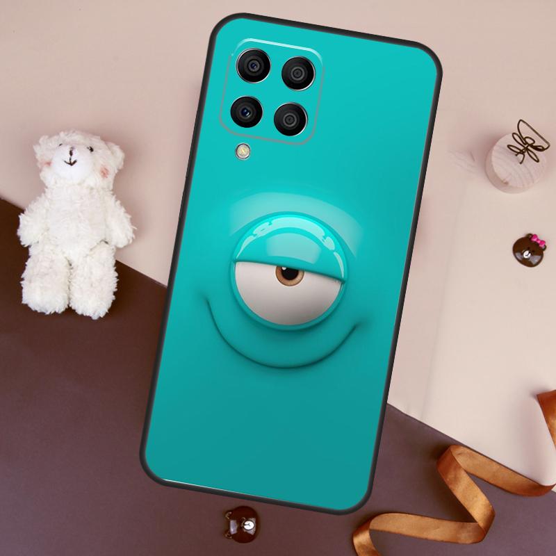 3D Funny Face Cute Case For Samsung Galaxy M32 M52 M14 M54 M13 M33 M53 M56 M36 M16 M31 M11 M12 M35 M55 M15 M06