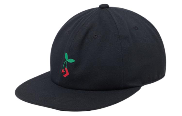Converse Polyester Baseball Caps Unisex Black 10025903-A01 F
