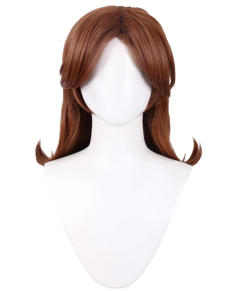 Miccostumes Princess Perfect for and Brown Long Cute and Perfect for Cultural and Photography Size Fits Women's Wig, Cosplay, Games, Anime, More,