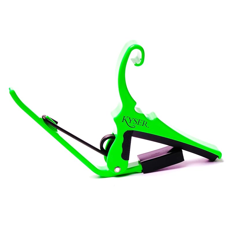 

KYSER KG6NGA neon green capo tasto for acoustic guitar Kaiser
