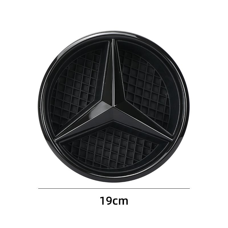 For Mercedes Benz W205 A B C W212 W20E CLA CLS Car Grill Emblem Star Badge Car Front Grill Logo Car Ornaments JY1