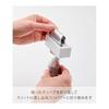 Yamazaki Jitsugyo (Yamazaki) Magnetic Toothpaste Tube Holder White W8.1 X D2.9 X H2.7cm MIST Floating Storage Toothpaste Tube Squeezer 10279