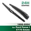 Wiper 12" Rear Wiper Blade & Arm Set Kit For Ford Focus I C170 Estate 1998 - 2004 Windshield Windscreen Tailgate Window