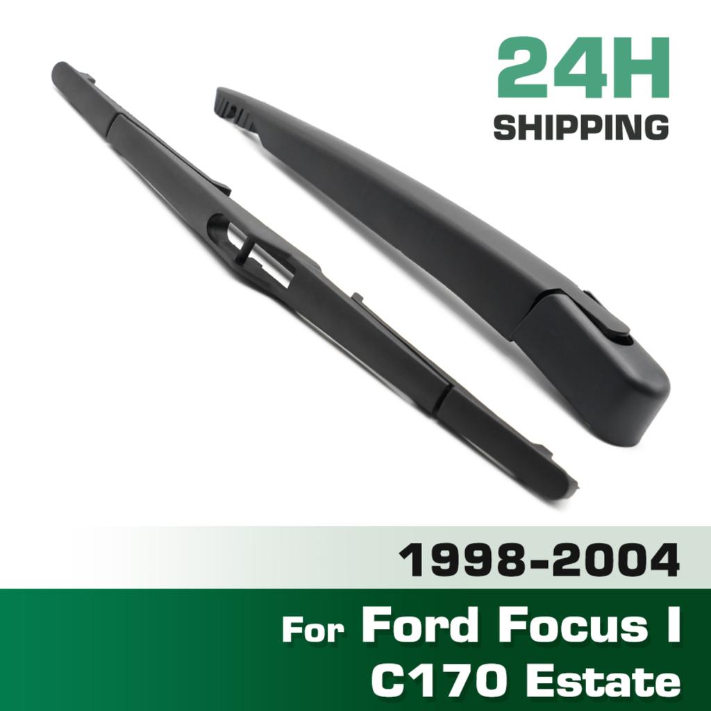 Wiper 12" Rear Wiper Blade & Arm Set Kit For Ford Focus I C170 Estate 1998 - 2004 Windshield Windscreen Tailgate Window