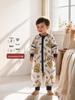 Bamboo Cotton Baby Sleeper: Split-Leg, Lightweight, Anti-Kick, All-Season Pajamas