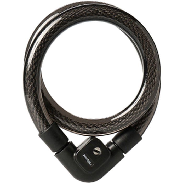 Antivol câble - MASTER LOCK - À clé - Câble 1 m - Acier tressé