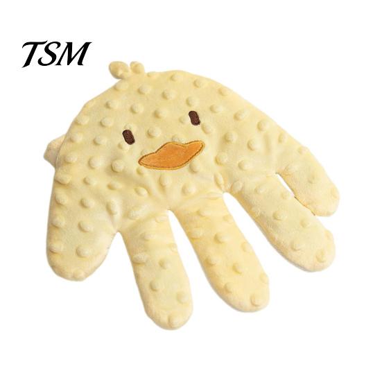 Guante para Bebé con Palma Suave Automático Prevención de Sobresaltos Eléctrico Almohada Eléctrica para Bebés Ayuda para Dormir Recién Nacidos Peluche de Dibujos Animados