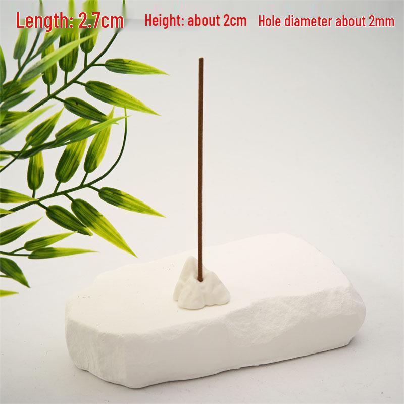 Handcrafted Zen Desktop Incense Holder for Sticks - Ideal for Household or Study Room