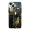 Phone Case For iPhone 15 14 13 12 Mini 11 Pro Max XS X XR 7 8 Plus Clear Shockproof Silicone TPU Cover Forest Geometry Wood