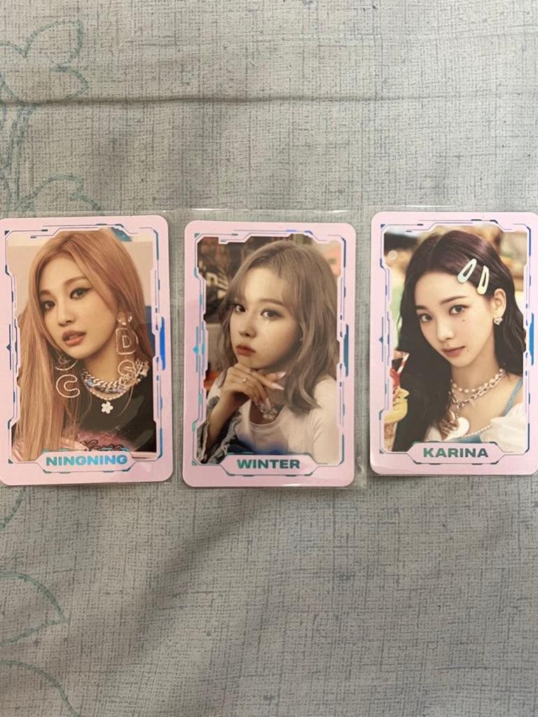 [USED] AESPA Official Trading Cards