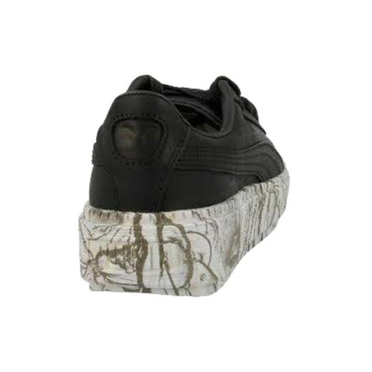 Puma Tênis de Cano Baixo Platform Trace Mimicry Tênis Unissex Preto 366978-02