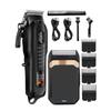 New multifunctional electric hair clipper set oil head electric clipper long endurance men's razor digital display barber scissors universal