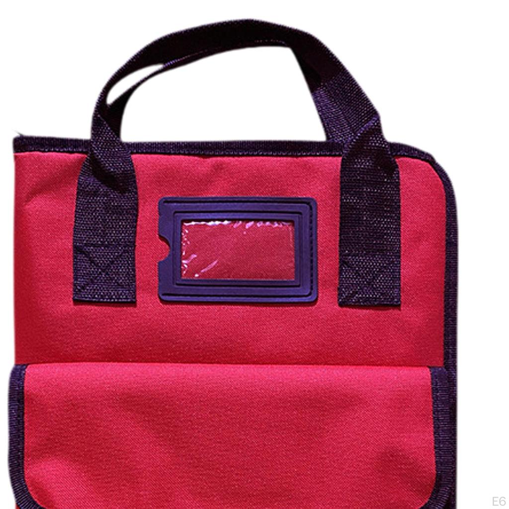 Carrying Case for Drumsticks with Pouch and Handle
