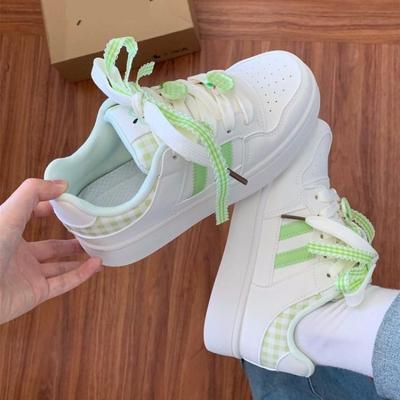 Niche Little White Shoes Women's Autumn New Versatile Platform Student Leisure Sports Board Shoes Tide