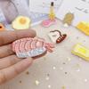Creative Sushi Embroidery Patch Phone Case & Clothing Decor - Self-Adhesive