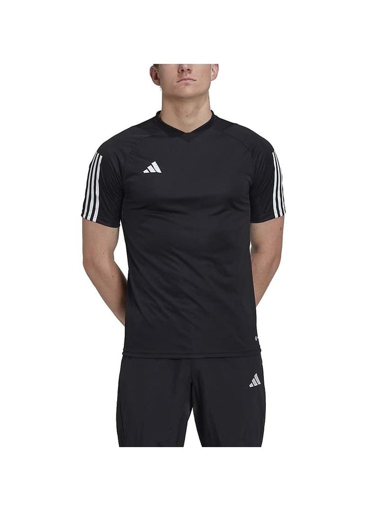 Adidas Tiro 23 Competition Jersey Soccer Short Sleeve Black Size 2XL T-Shirt, Men's, (DD442), (HK7638)
