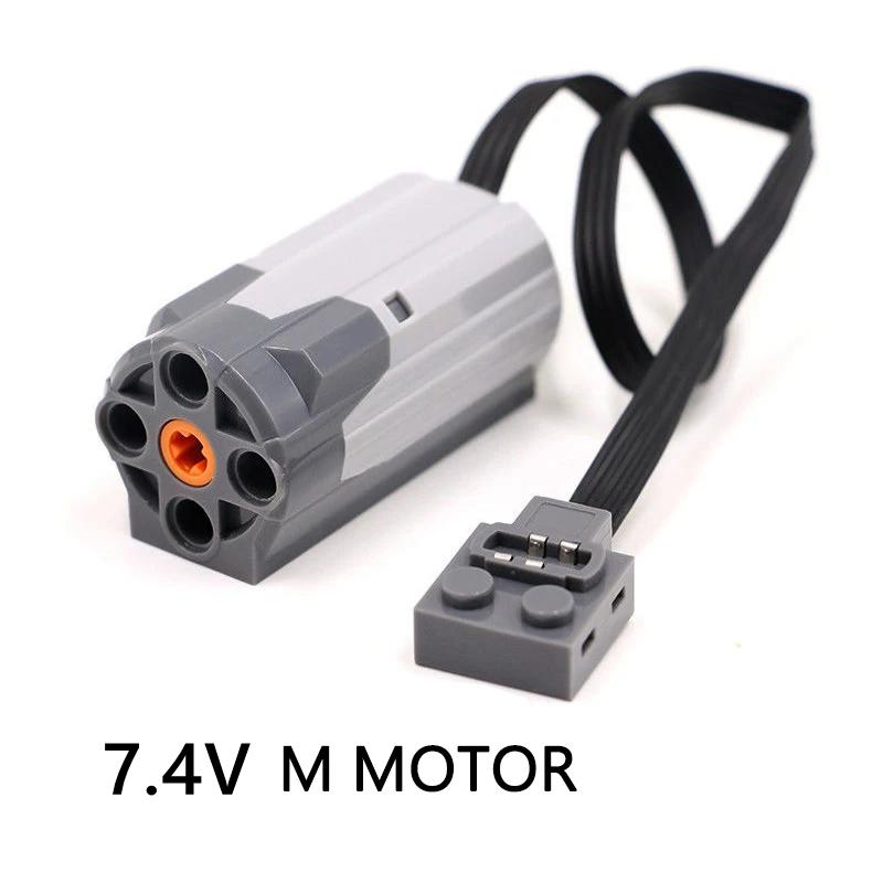 Technical Motor Set Power Functions Parts IR Speed APP Remote Control Battery Box Servo Light Receiver PF Car Building Blocks