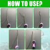 Baiting Rig Needle Stringer for Baits Hole Portable Fishing Splicing Needle Baits Boilie Drill Stringer Hook Needle