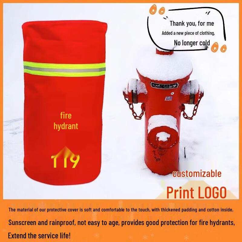 Fire Hydrant and Water Pump Connector Insulation Cover