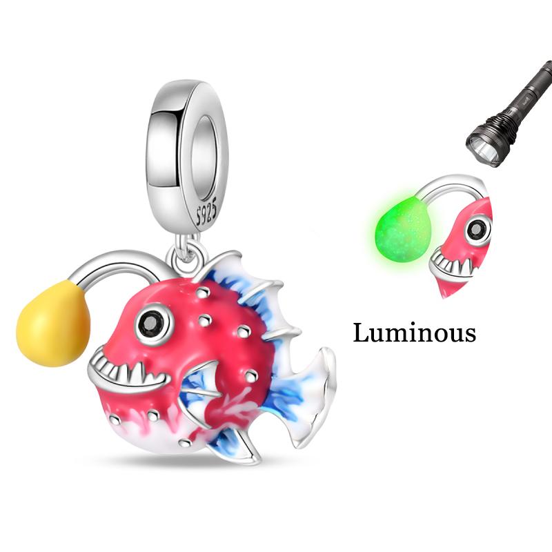 New 925 Silver Red Series Heart-Shaped Strawberry Rose Charms Beads For Women Fit Bracelet DIY Jewelry Gifts
