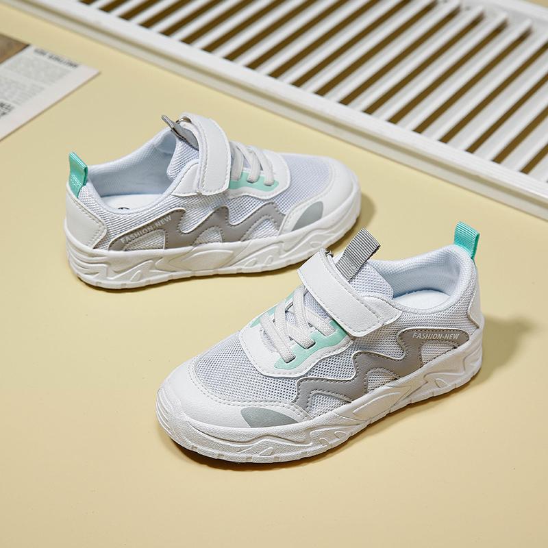 Warrior Casual Fashion Versatile Trendy Classic Anti-Kick Non-Slip Wear-Resistant Breathable Lightweight Low-Top Kids Sneakers WZTH-079414