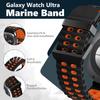 Ocean Silicone Strap for Samsung Galaxy Watch 8 40mm 44mm/8 Classic 46mm Bracelet Breathable Wristband for Galaxy Watch 8 Band
