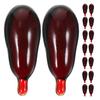 20 Pcs Halloween Fake Blood Capsules Artificial Blood Pills Fake for Mouth Capsule Capsules For Cosplay Food Coloring Faux