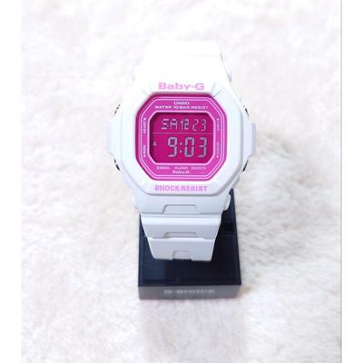 Used New Battery, Beautiful Condition, CASIO BABY-G White X Pink BG-5601