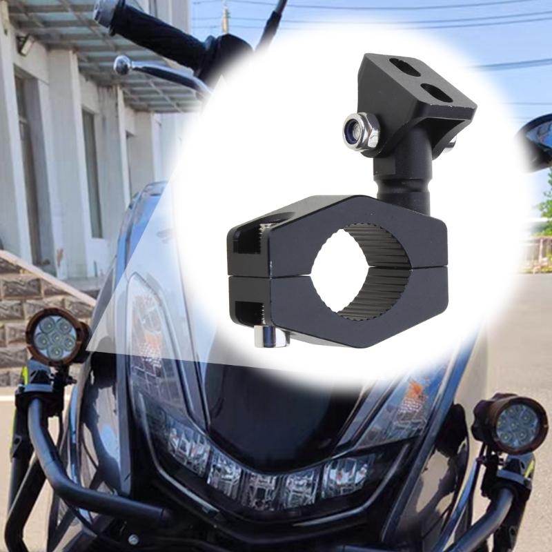 Mounting Bracket Kit LED Motorcycle Light Horizontal Bar Tube Clamp Roof Roll Cage Holder Headlight Bracket