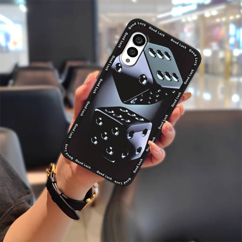Durable Cute Phone Case For FCNT/Fujitsu Arrows N F-51C Anti-knock Waterproof Fashion Design Dirt-resistant Graffiti TPU