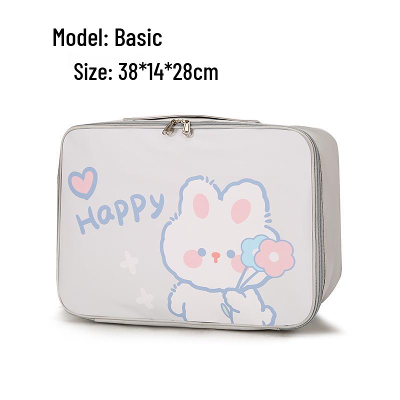 Travel Duffel Bag: Oxford Fabric Rolling Luggage and Storage Bag