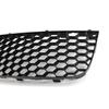 Center Grille Heat-resistant Anti-scratch Black Front Grill Replacement 1K0853677B for Golf 5-GTI 05-09
