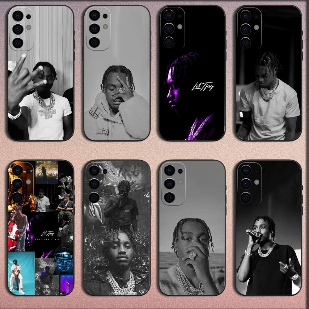 Rapper L-Lil Tjay 222 Phone Case For Samsung S25,S24,S21,S22,S23,S30,Ultra,S20,Plus,Fe,Lite,Note,10,9,5G Black Soft Cover