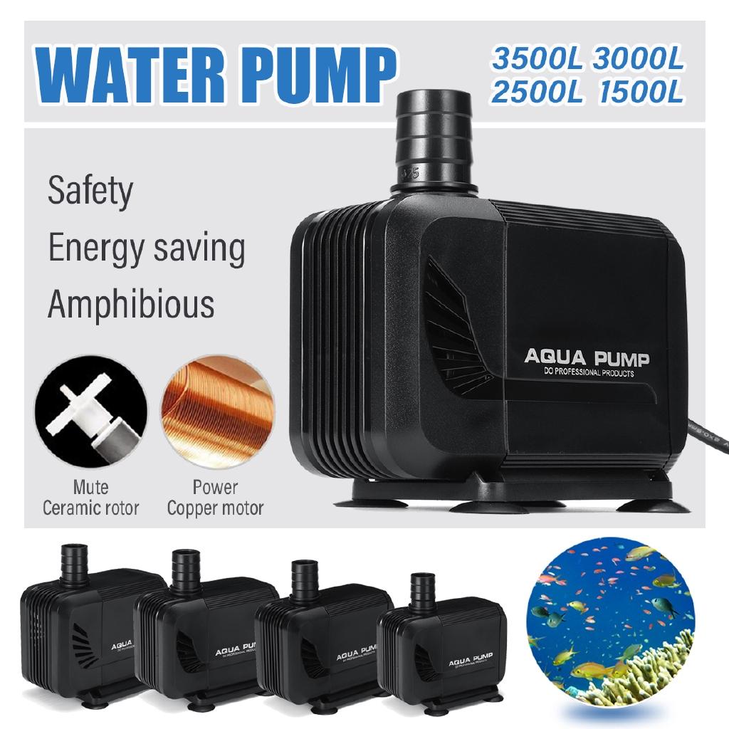 15/35/40/45W Submersible Fish Water Pump Ultra Quiet Pond Aquarium Tank Pool Waterfall Fountain Water Pump AC220V-240V