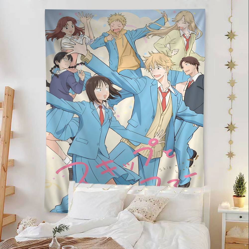 

Skip And Loafer Anime Hanging Bohemian Tapestry Bohemian Wall Tapestries Mandala Cheap Hippie Wall Hanging 74x94cm(29x37in)