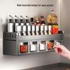 Multifunctional 2-Tier Countertop Spice Rack Organizer
