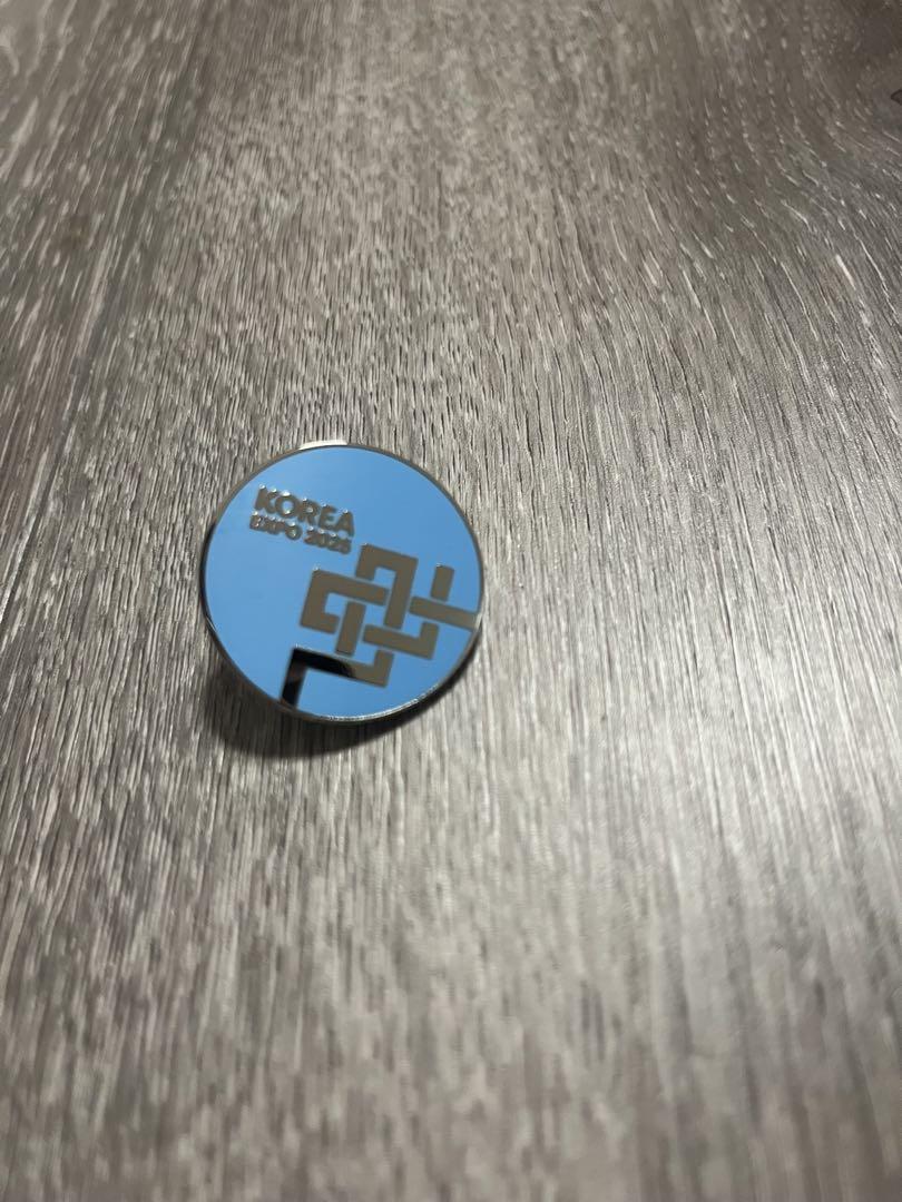 

[USED] Osaka Expo Korea Pavilion KOREA 2025 Pin Badge Rare Not for Sale