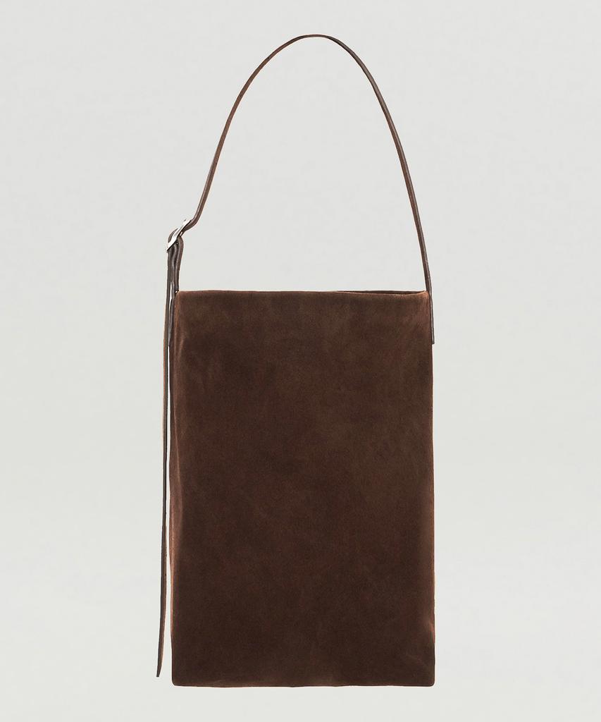 Heute Tape Tote Bag Midiem (Dark Mocha)